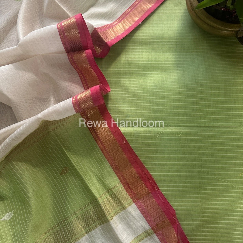 Maheshwari Motifs Top-Dupatta Set