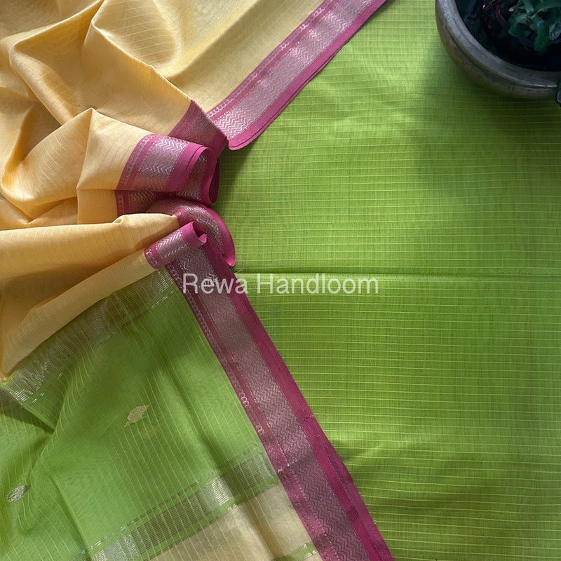 Maheshwari Motifs Top-Dupatta Set