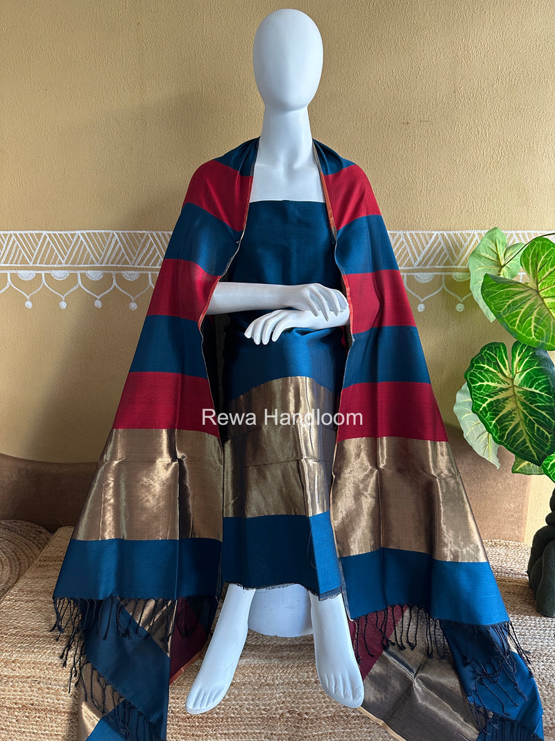 Maheshwari Top-Dupatta