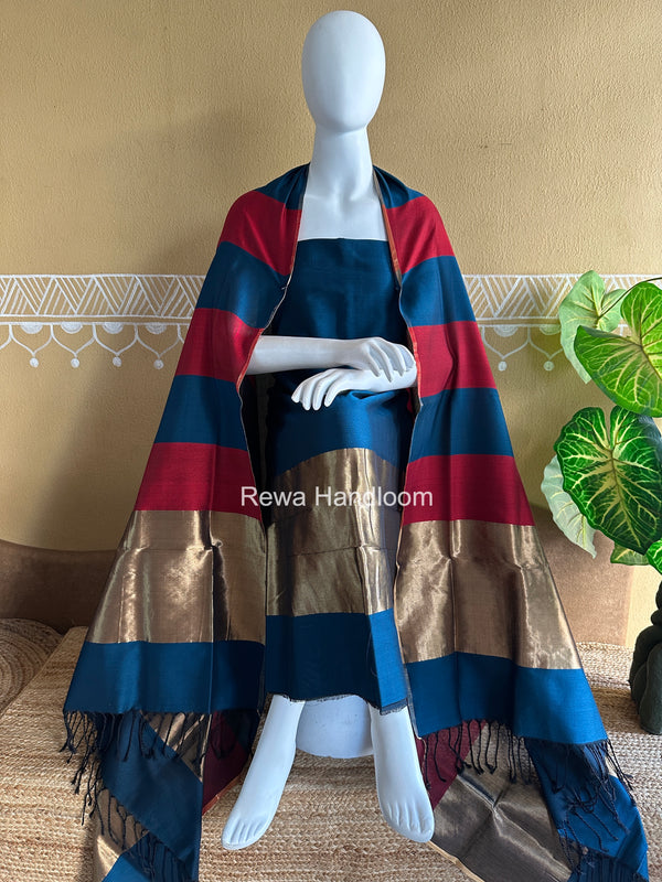 Maheshwari Top-Dupatta