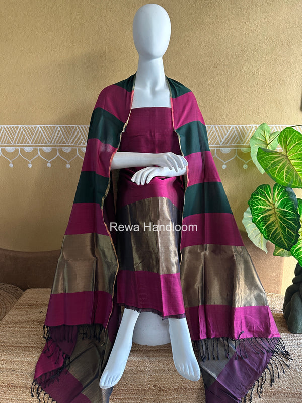 Maheshwari Top-Dupatta