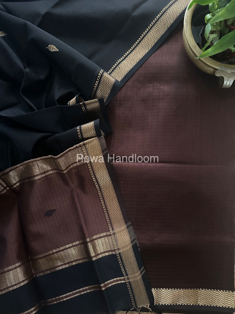 Maheshwari Motifs Top-Dupatta Set