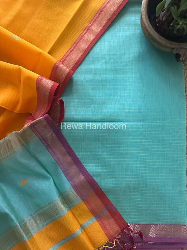 Maheshwari Motifs Top-Dupatta Set