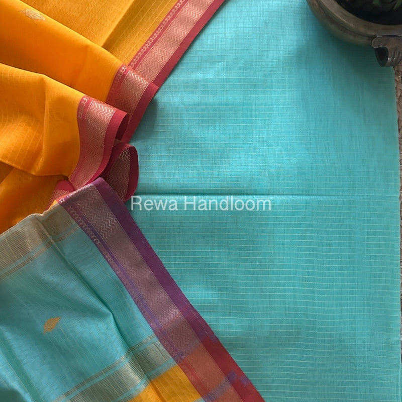 Maheshwari Motifs Top-Dupatta Set