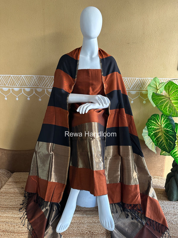 Maheshwari Top-Dupatta