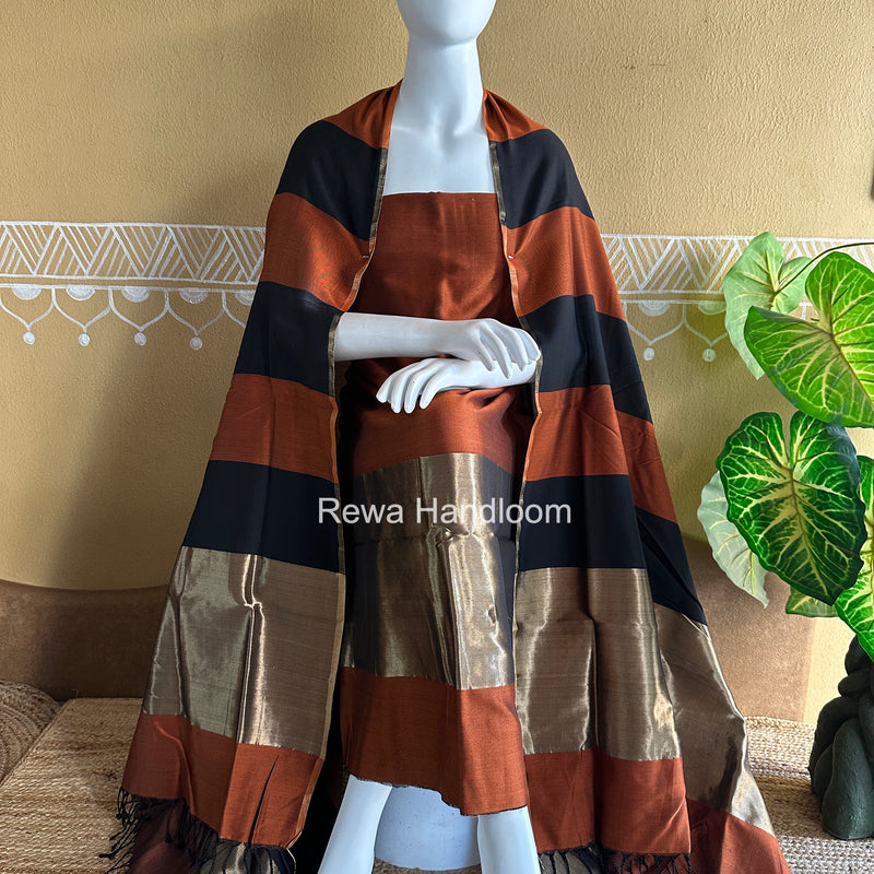Maheshwari Top-Dupatta