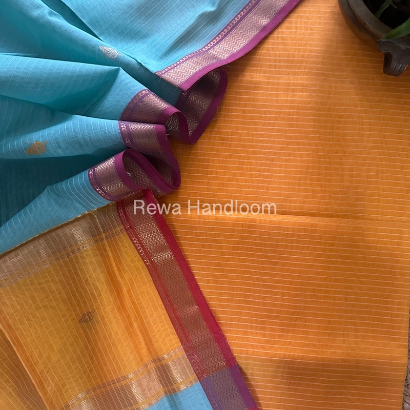 Maheshwari Motifs Top-Dupatta Set