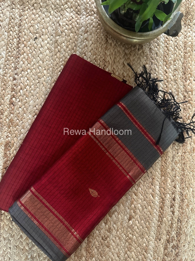 Maheshwari Top-Dupatta Set