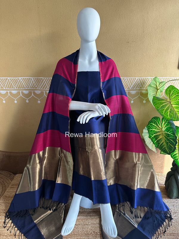 Maheshwari Top-Dupatta
