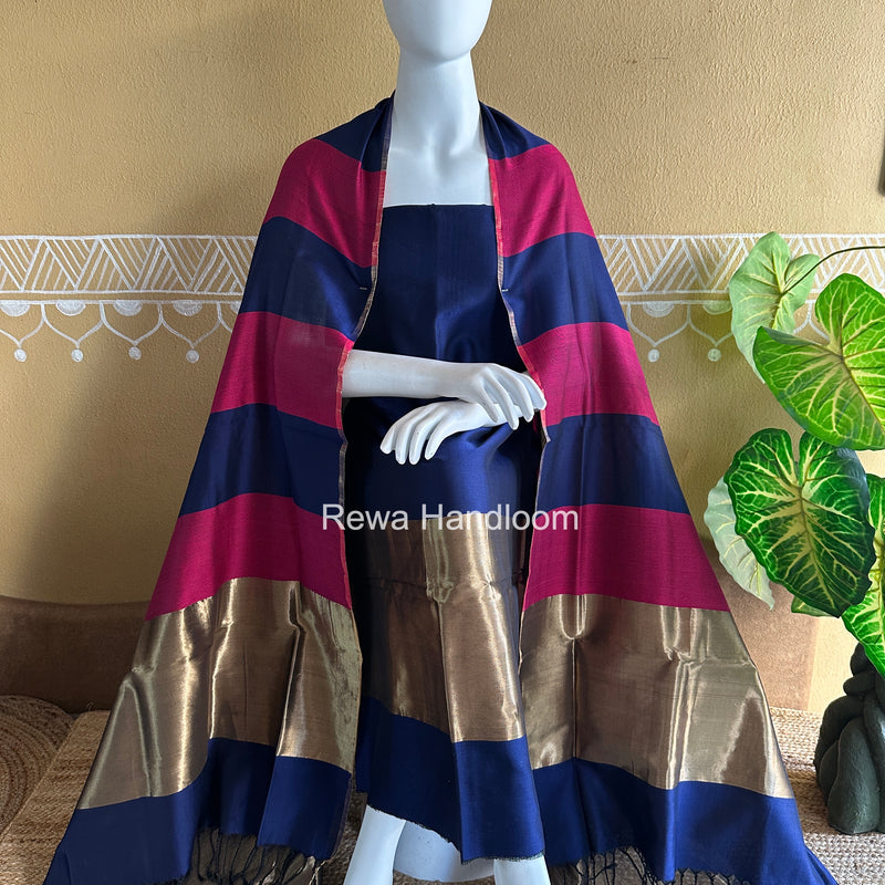 Maheshwari Top-Dupatta