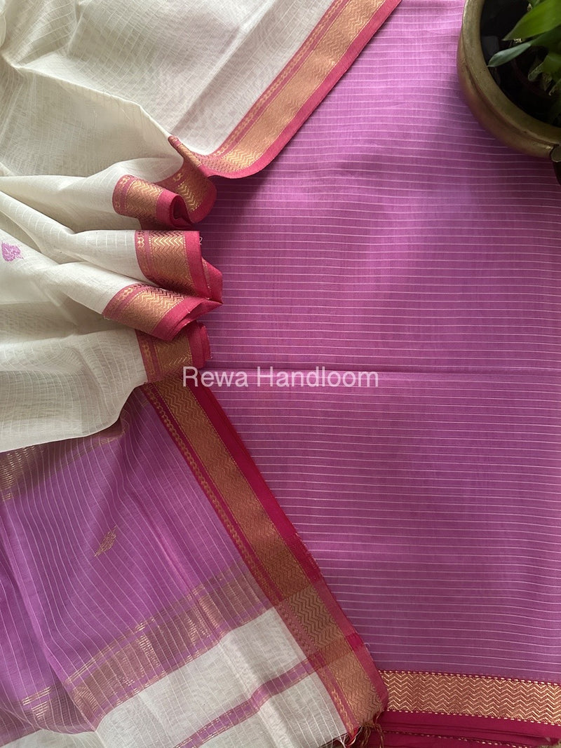 Maheshwari Motifs Top-Dupatta Set