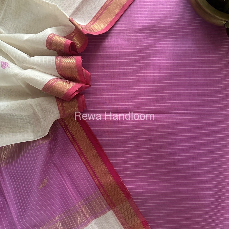 Maheshwari Motifs Top-Dupatta Set