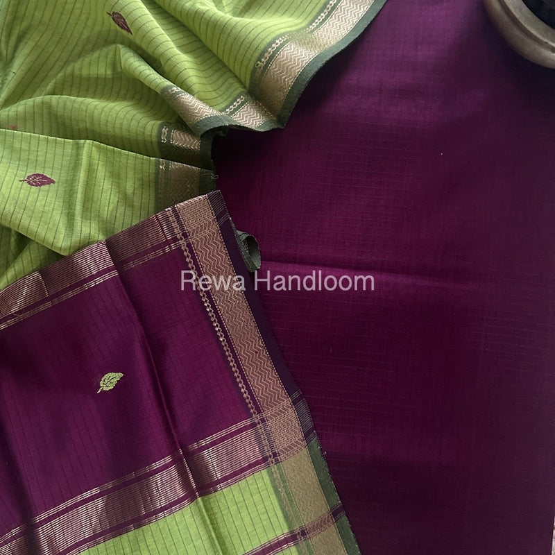 Maheshwari Motifs Top-Dupatta Set