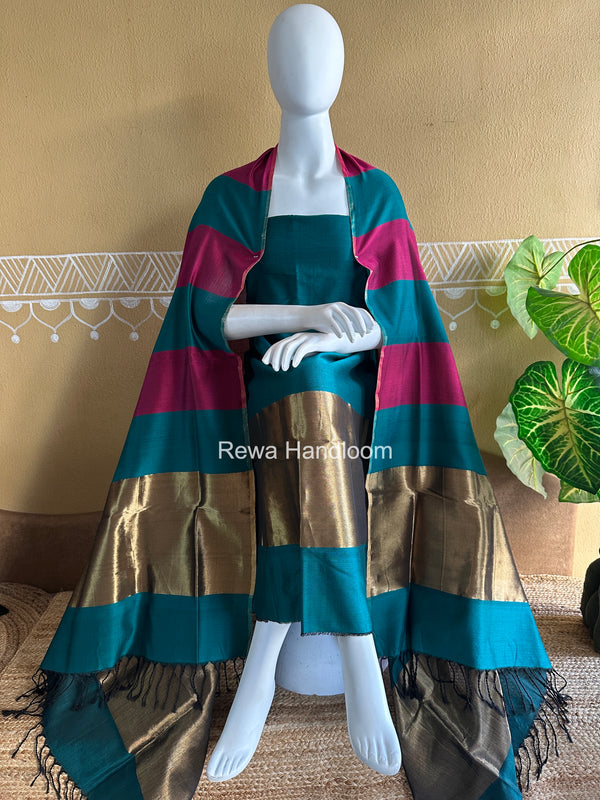 Maheshwari Top-Dupatta