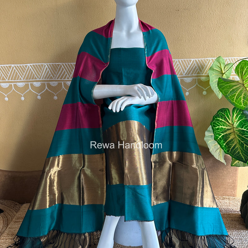 Maheshwari Top-Dupatta