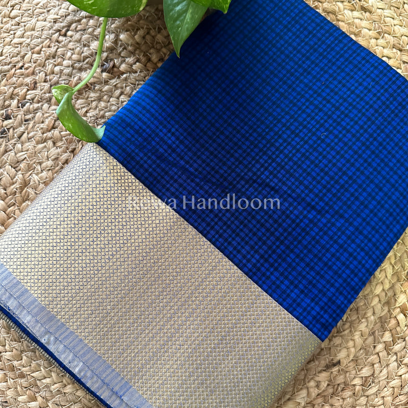 Maheshwari Resham Thread Border Saree
