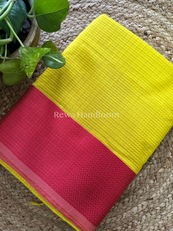Maheshwari Resham Thread Border Saree