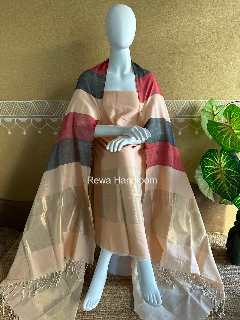 Maheshwari Top-Dupatta