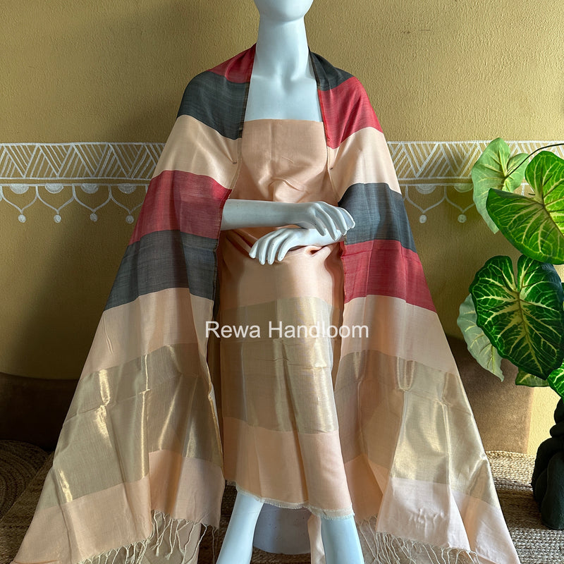 Maheshwari Top-Dupatta