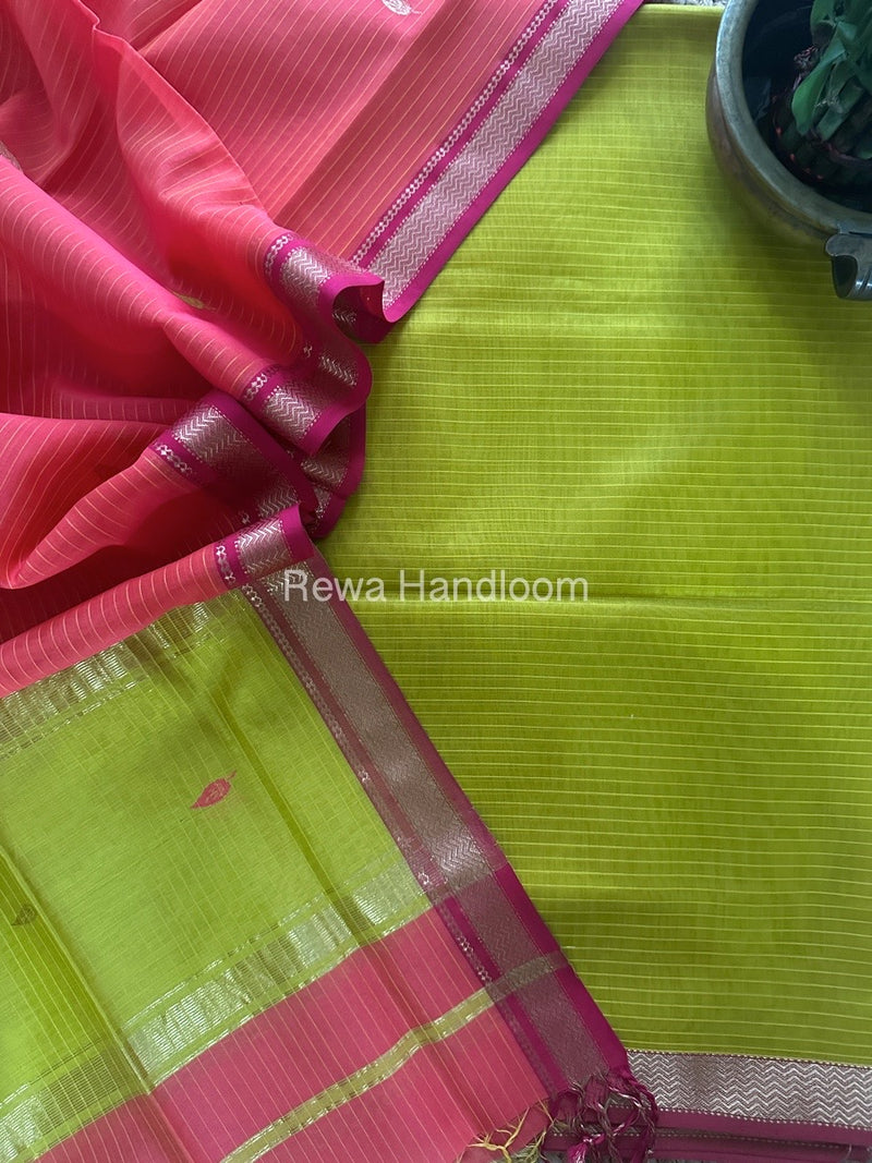 Maheshwari Motifs Top-Dupatta Set