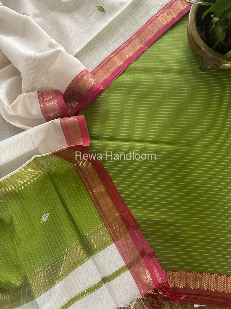 Maheshwari Motifs Top-Dupatta Set