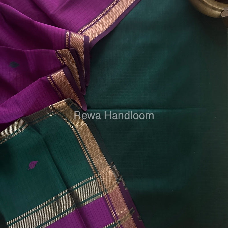 Maheshwari Motifs Top-Dupatta Set