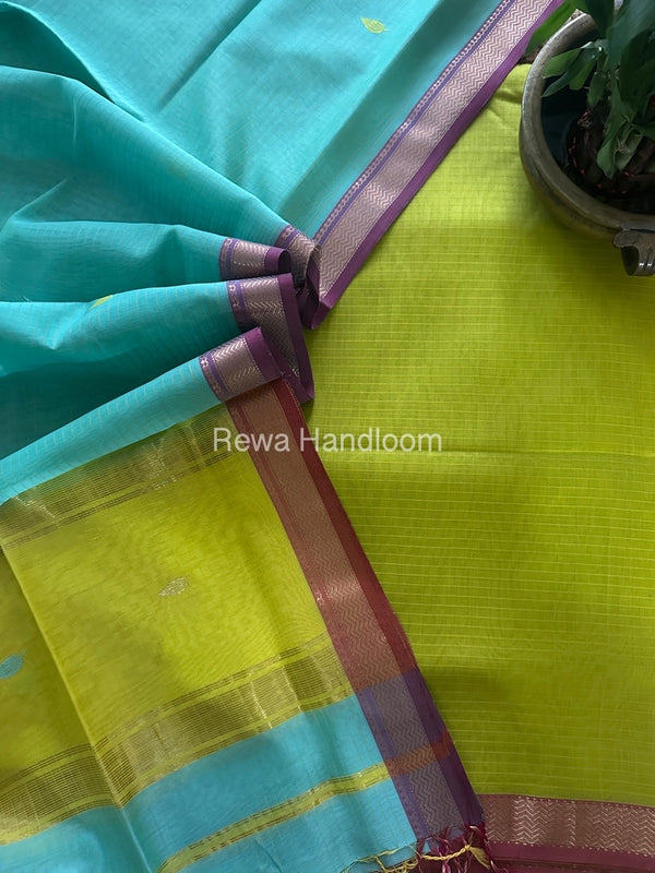 Maheshwari Motifs Top-Dupatta Set