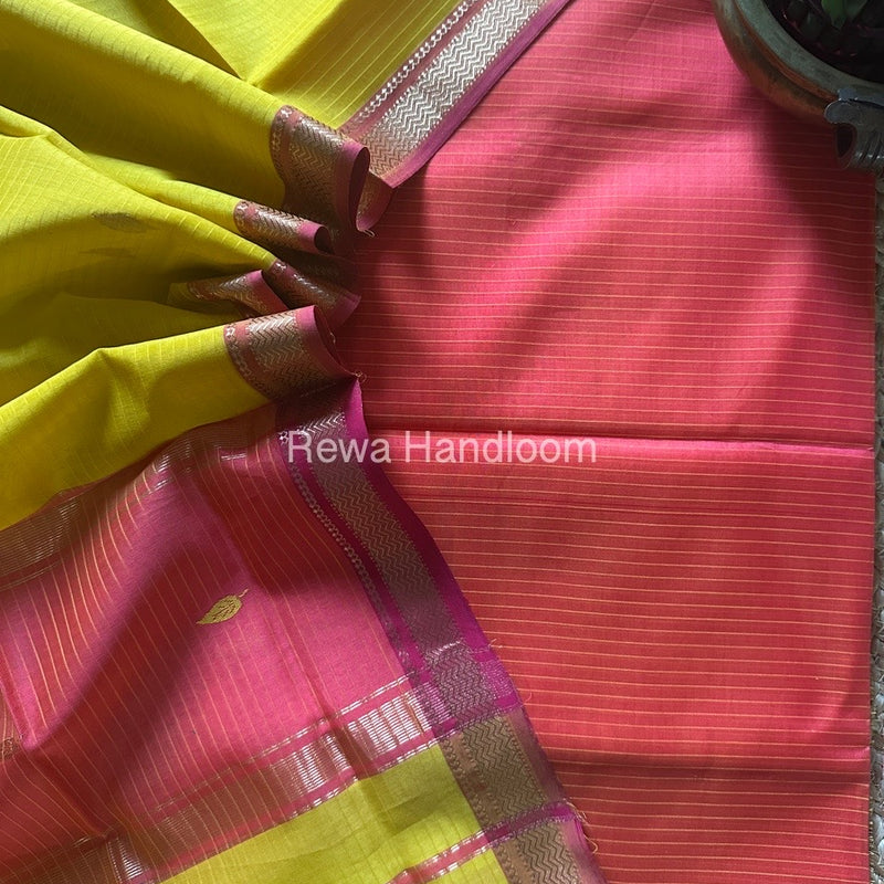 Maheshwari Motifs Top-Dupatta Set