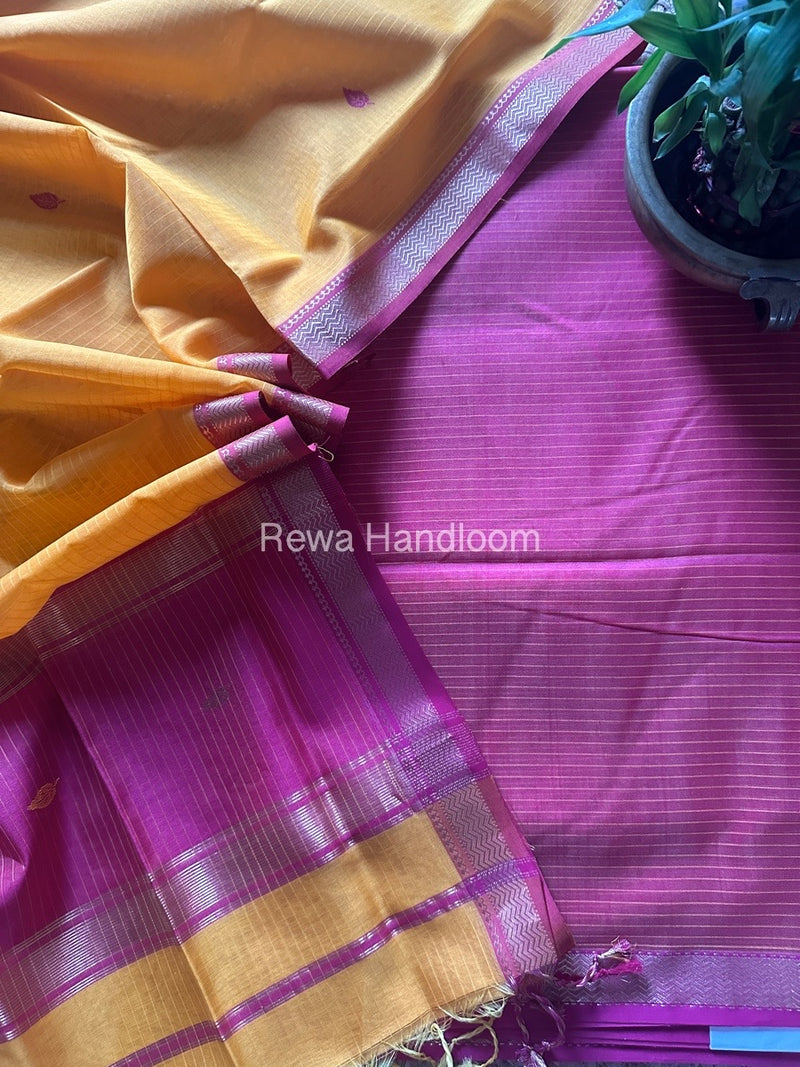 Maheshwari Motifs Top-Dupatta Set