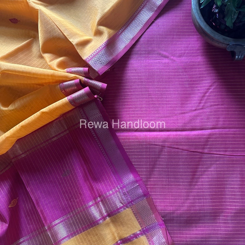 Maheshwari Motifs Top-Dupatta Set