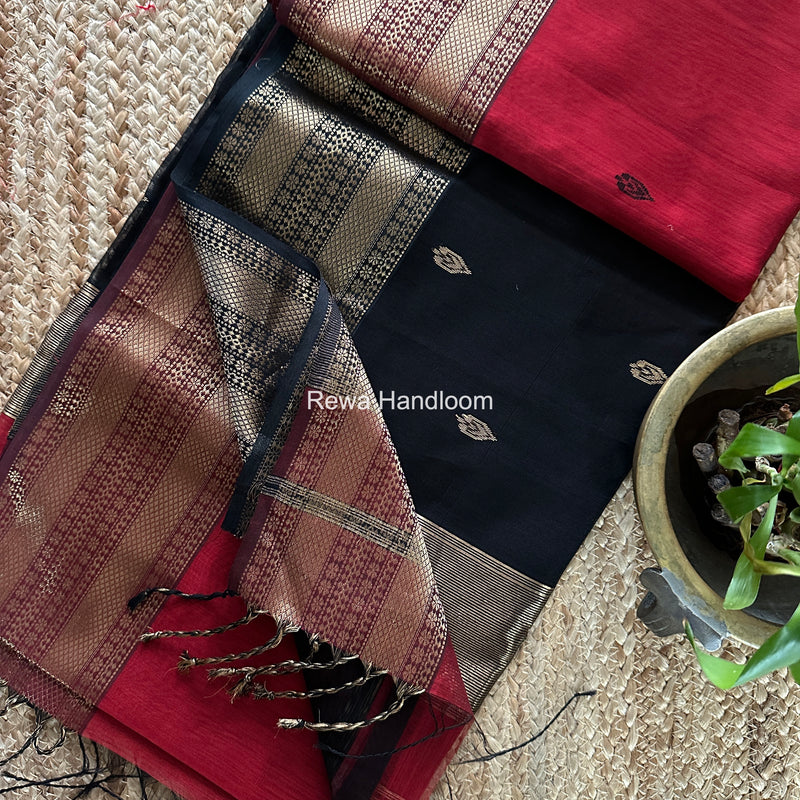 Maheshwari Flower Butti Saree