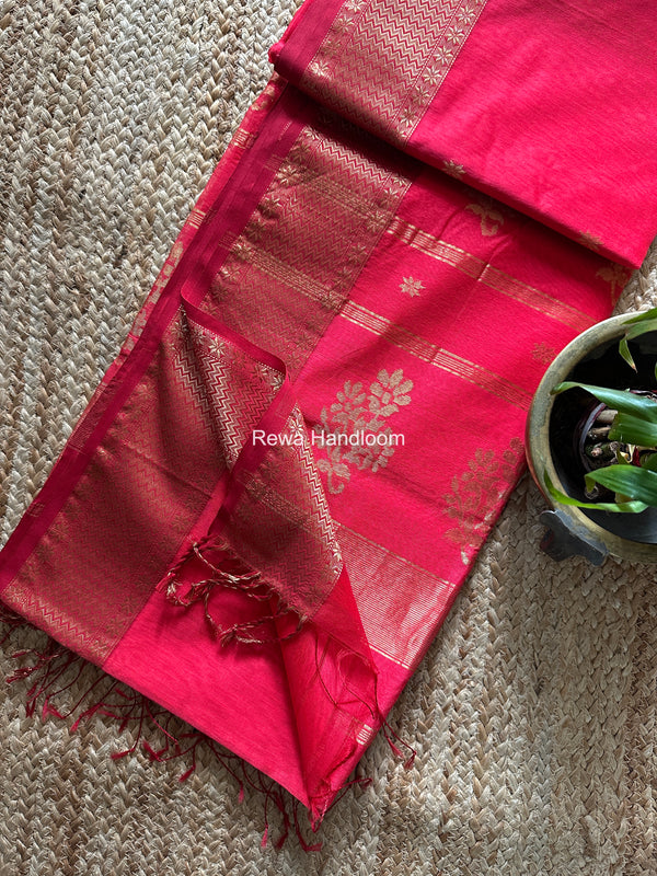 Maheshwari Butta Saree
