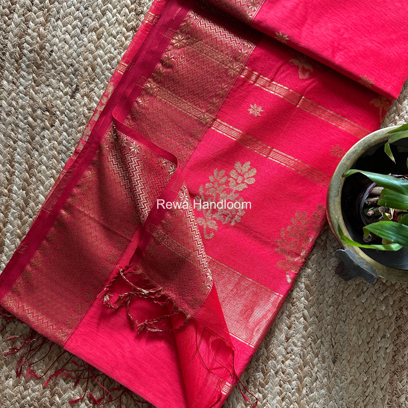 Maheshwari Butta Saree