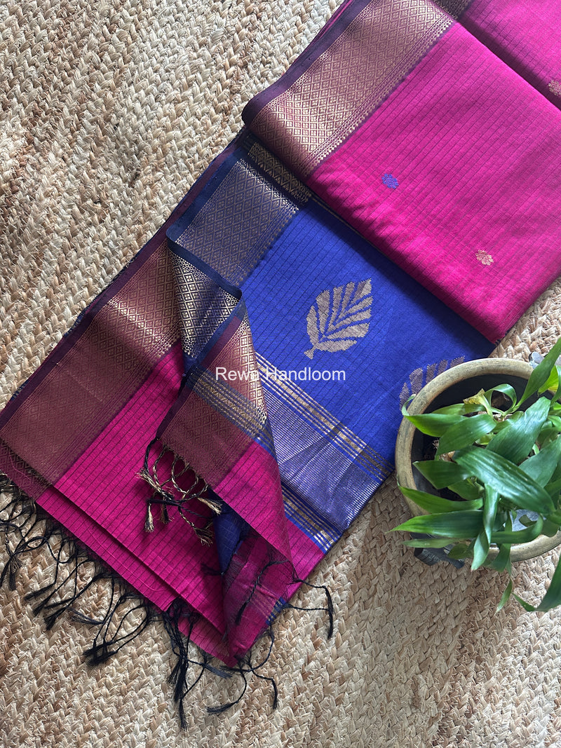Maheshwari Butta Pallu Saree