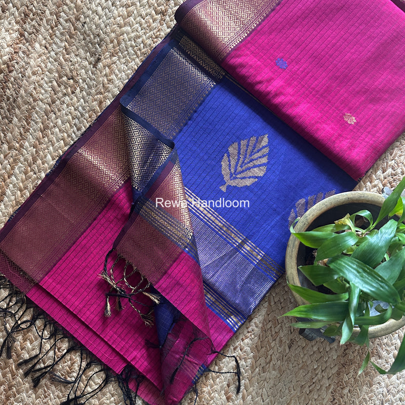 Maheshwari Butta Pallu Saree