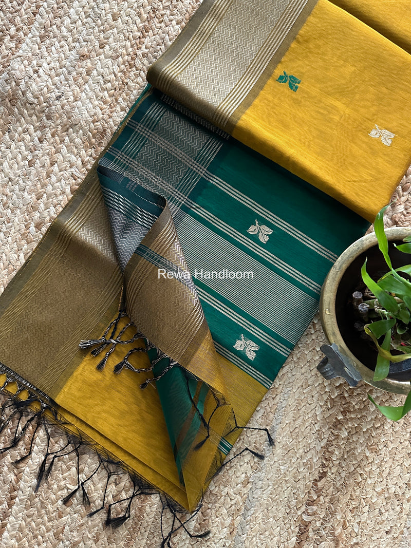 Maheshwari Resham Thread Butti Saree