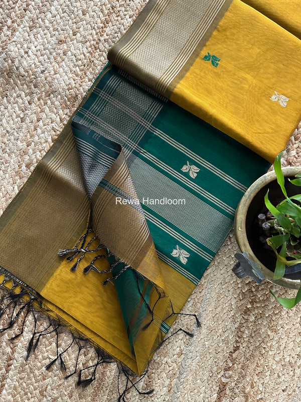 Maheshwari Resham Thread Butti Saree