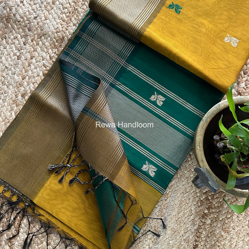Maheshwari Resham Thread Butti Saree