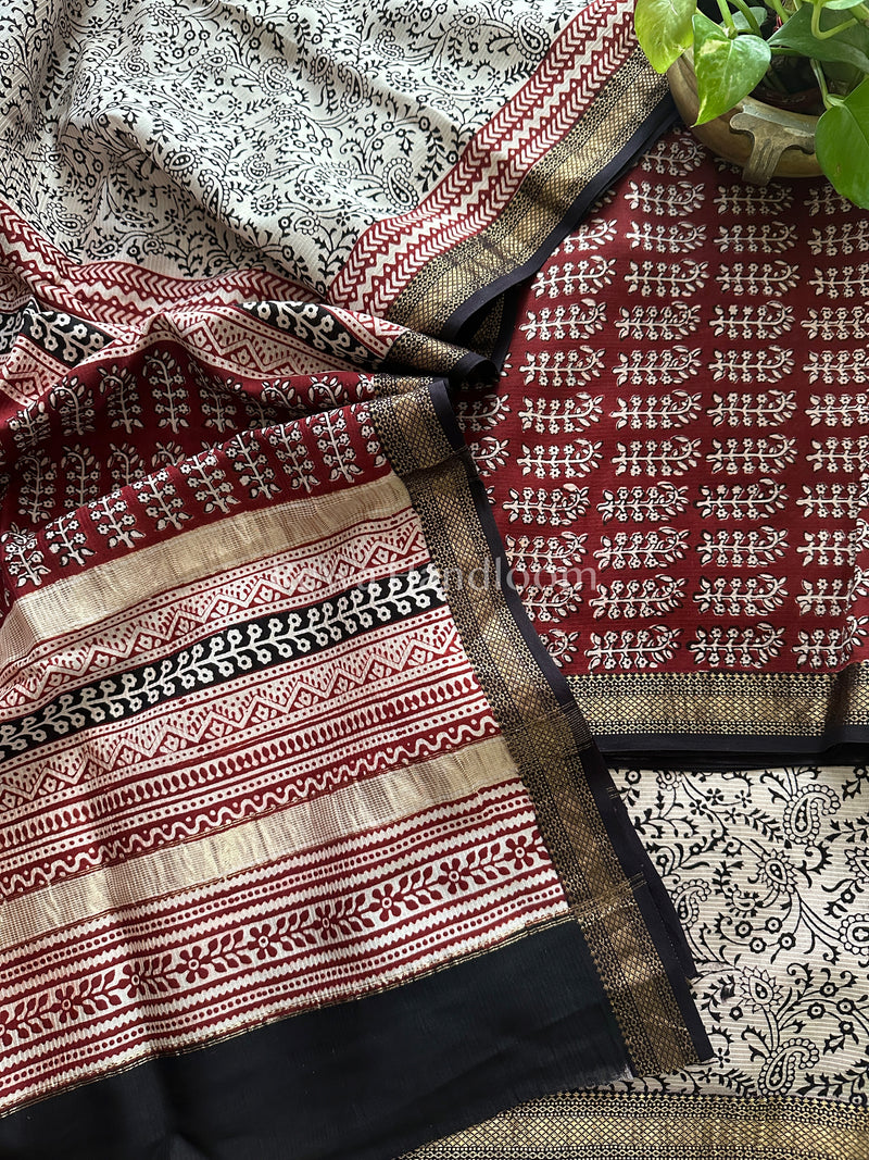 Maheshwari Bagh Print Suit