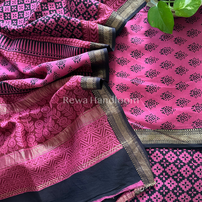 Maheshwari Bagh Print Suit