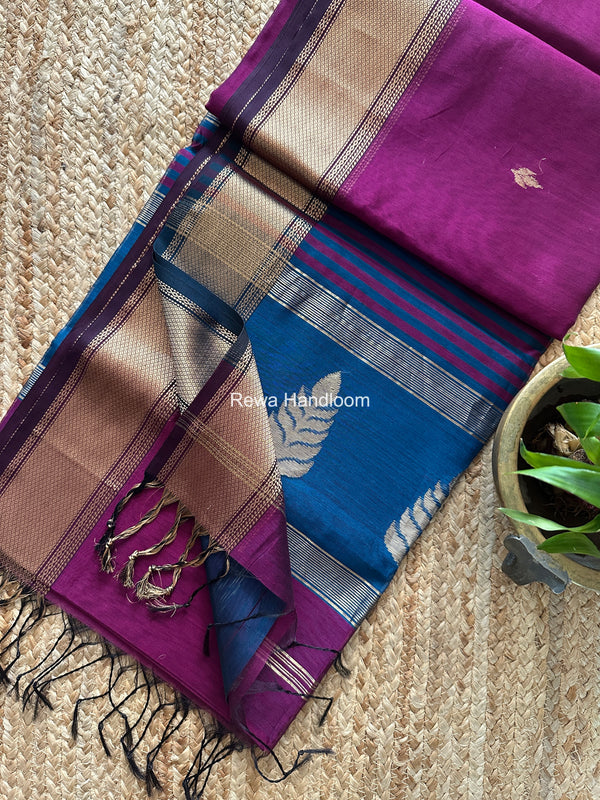 Maheshwari Butta Pallu Saree