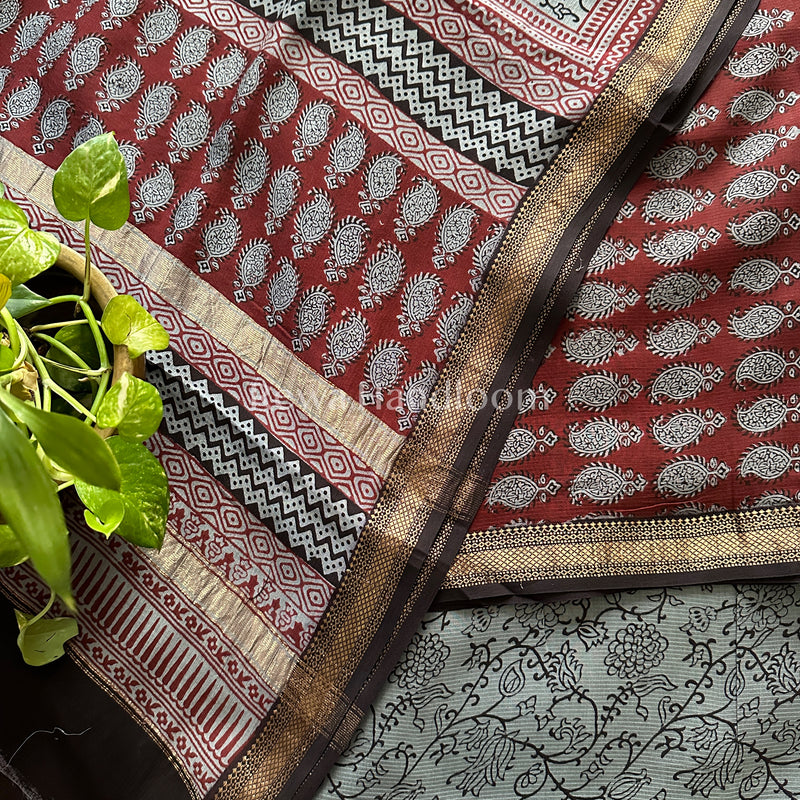  Bagh Print Suit