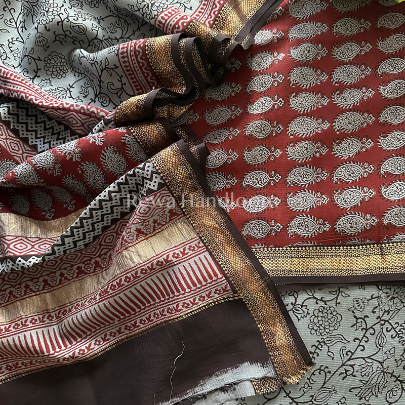 Maheshwari Bagh Print Suit