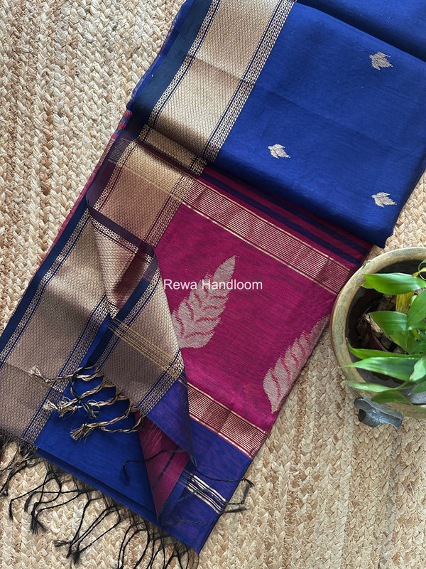 Maheshwari Butta Pallu Saree