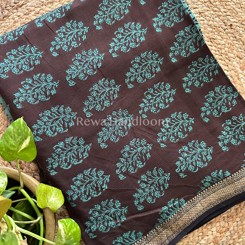 Maheshwari  Bagh Print Suit