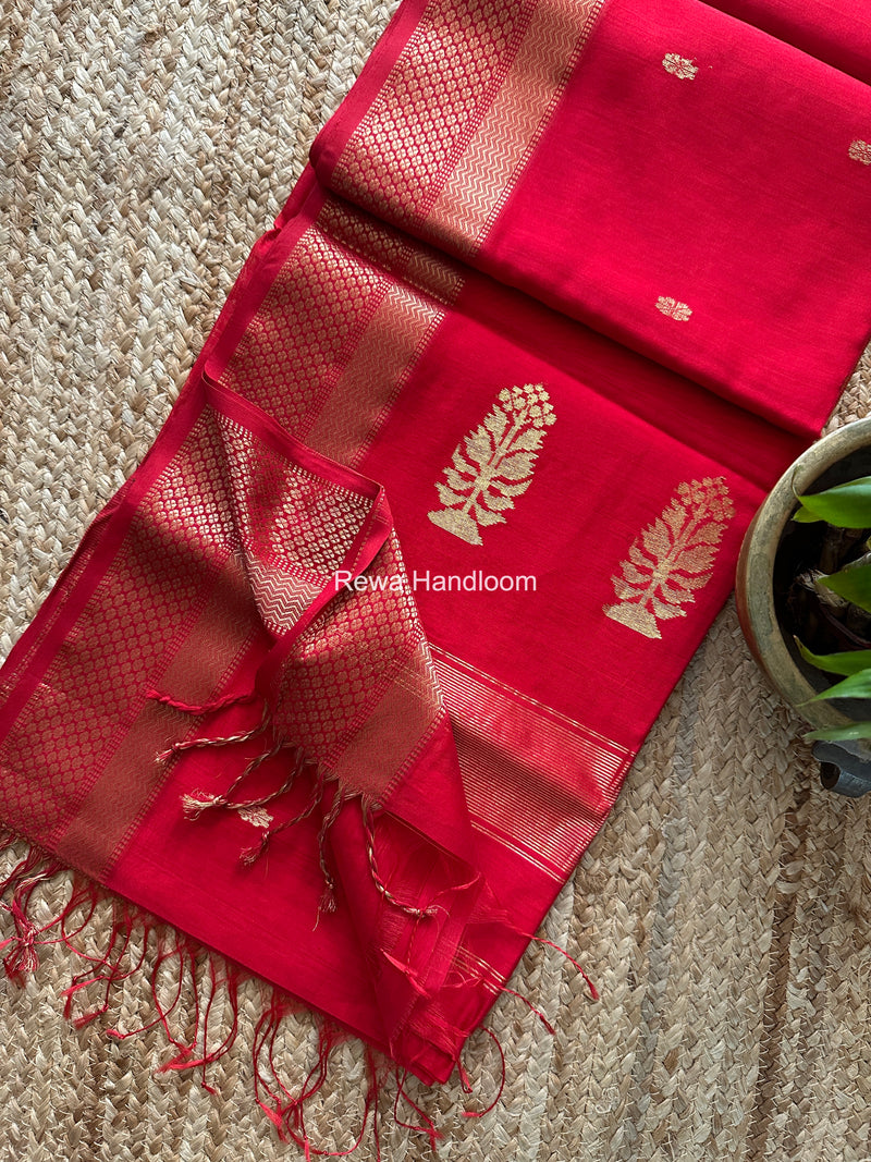 Maheshwari Butta Pallu Saree