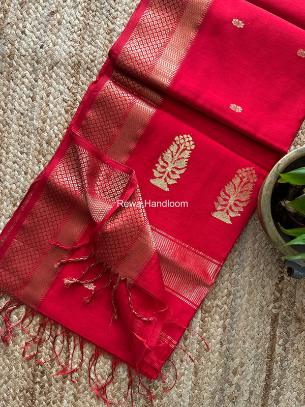 Maheshwari Butta Pallu Saree