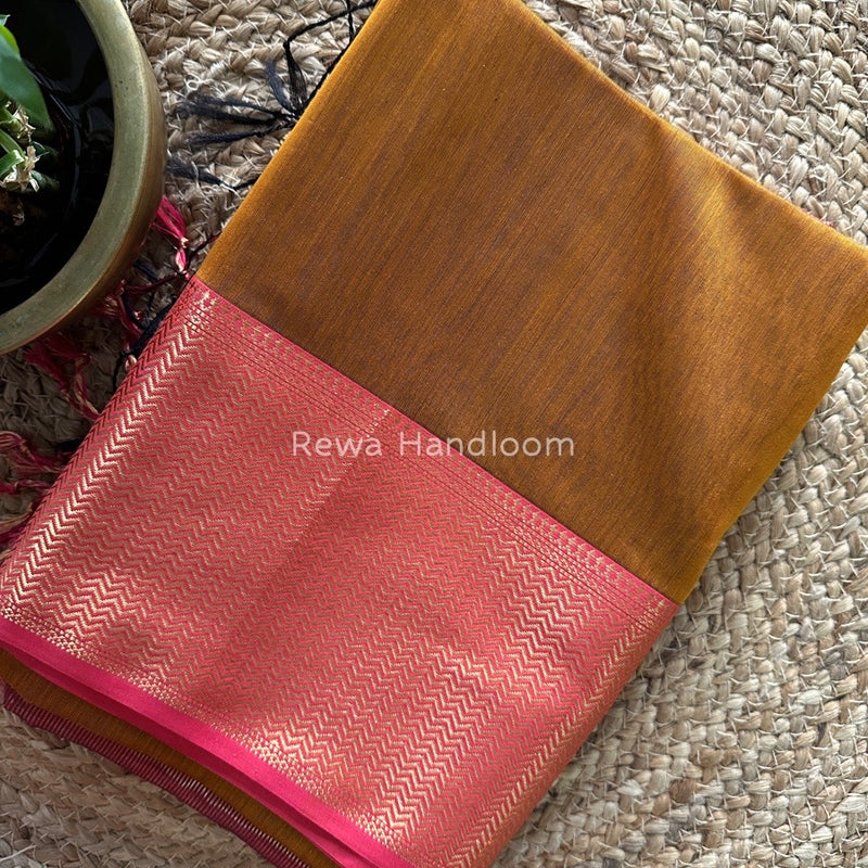 Maheshwari Zari Skirt Saree