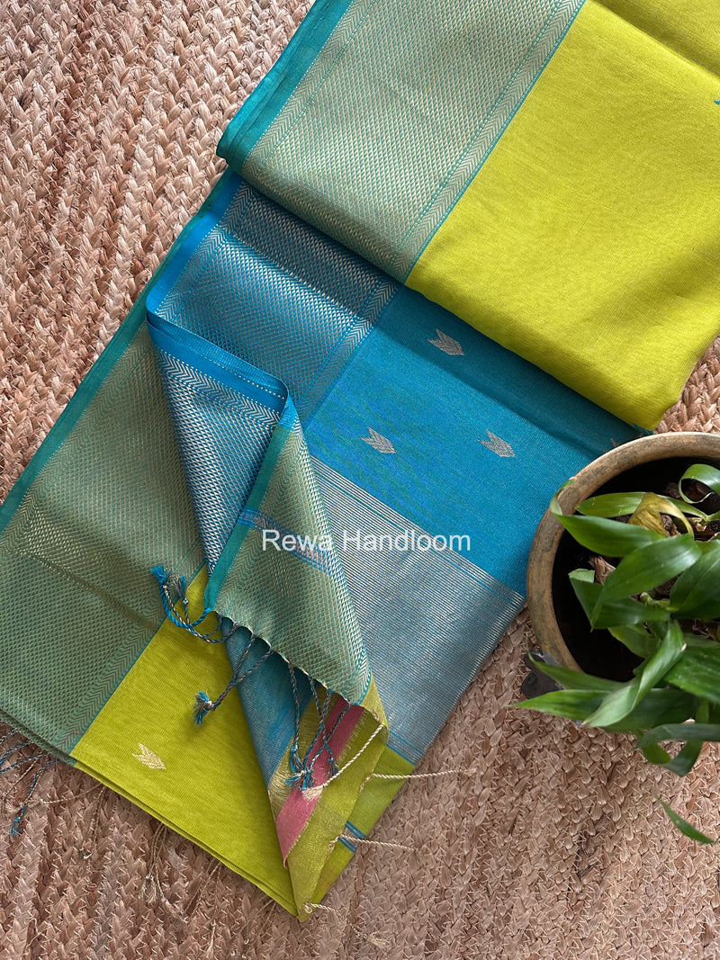 Maheshwari Tissue Silk Saree
