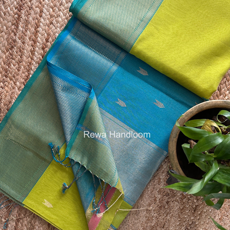 Maheshwari Tissue Silk Saree